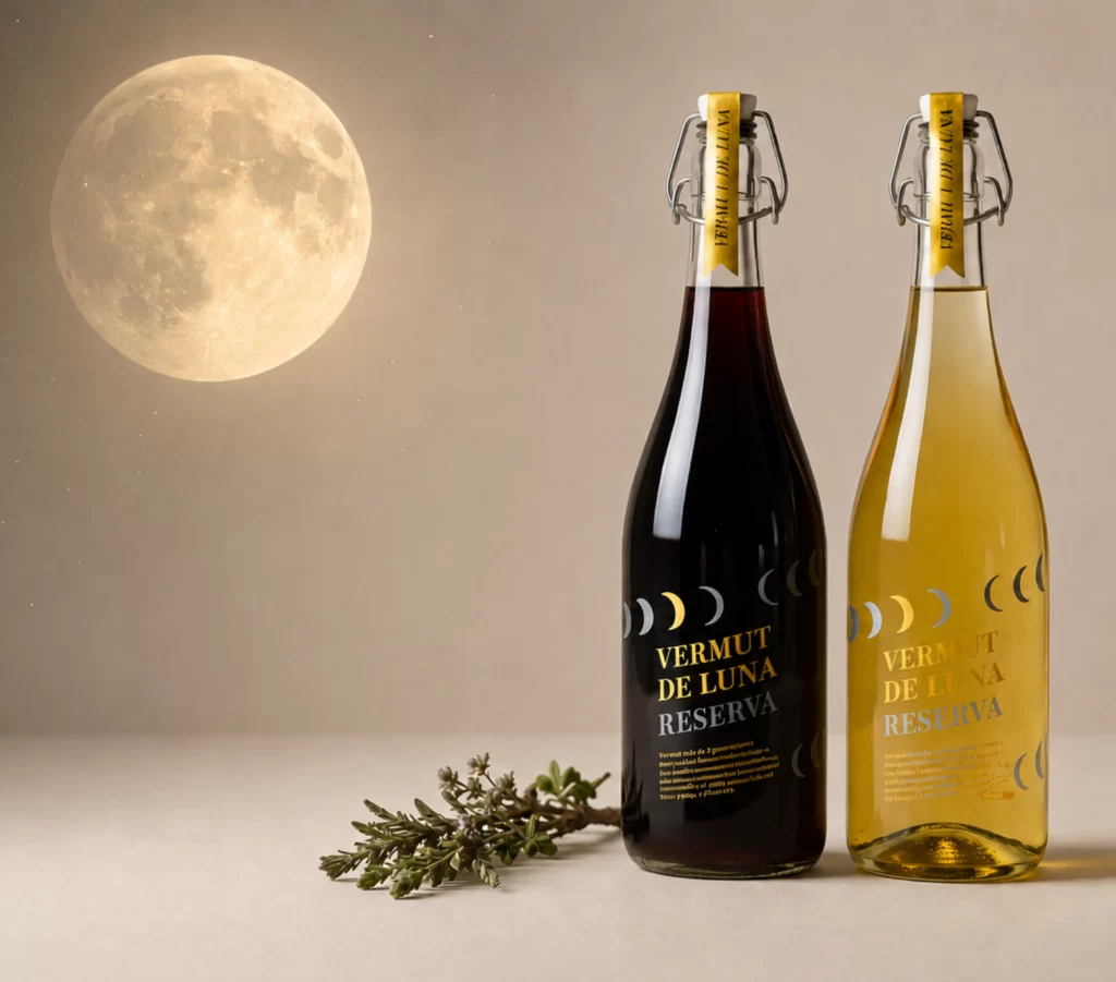 Vermut de Luna - El vermut criado bajo la luna Vermut de Luna - El vermut criado bajo la luna