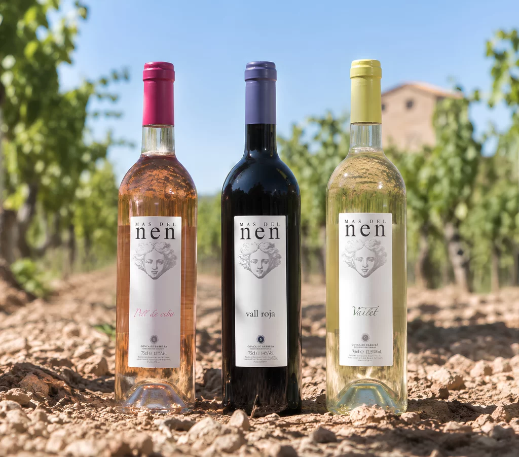 Gama de Vinos Mas del Nen - Donde origen y calidad se encuentran. Gama de Vinos Mas del Nen - Donde origen y calidad se encuentran.